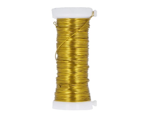 Filo rame dorato 28 - 0,25,