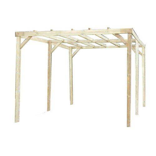 Pergola legno 3x5 gazebo - pergola, in