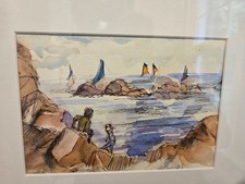 Quadro acquerello vintage