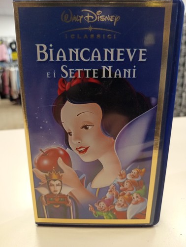 Vhs disney biancaneve i - biancaneve, e