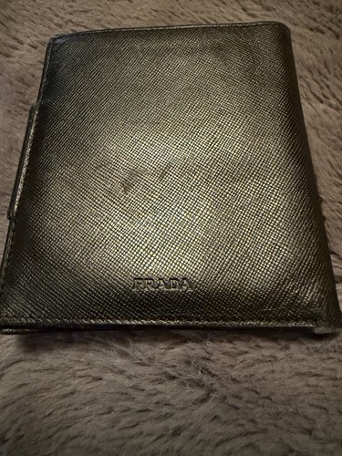 Prada portafoglio uomo - uomo, pelle