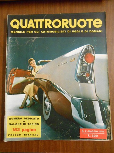 Quattroruote maggio 1956 - quattroruote, n.4