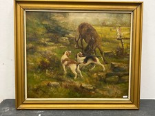 Antico dipinto olio su tela