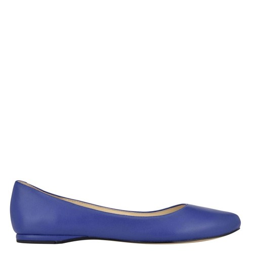 Ballerine speakup pelle blu - in,