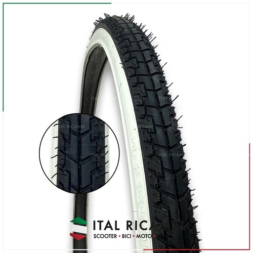 Copertone bicicletta bianco - copertone,