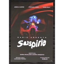 locandina SUSPIRIA Dario Argento Jessica Harper creativ art F.Delle Fratte CAT3