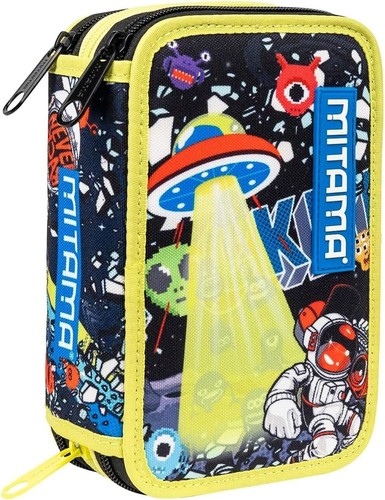 Astuccio scuola triplo zip - scuola,