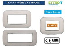 Placche Placca compatibili Bticino Axolute  3 4 6  Posti  Moduli Colore BIANCA