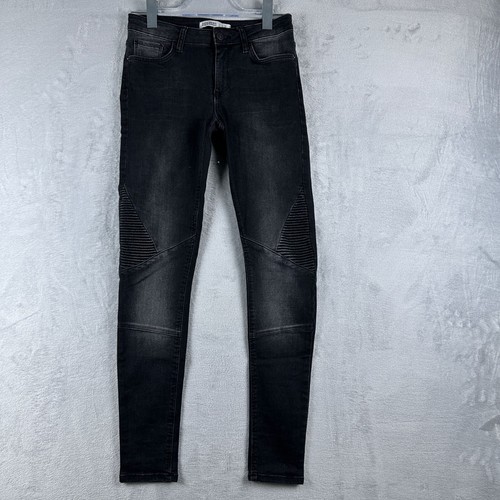 Jeans biker skinny denim zara - denim,