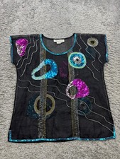 Argenti Top Women Medium Black