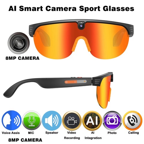 Smart glasses 8mp - ai,