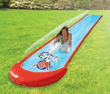 SUPER SLIDE SCIVOLO ACQUATICO 7,5M GIOCHI GIARDINO BAMBINI 5 ANNI DIVERTIMENTO E