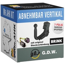 Gancio di traino GDW vert