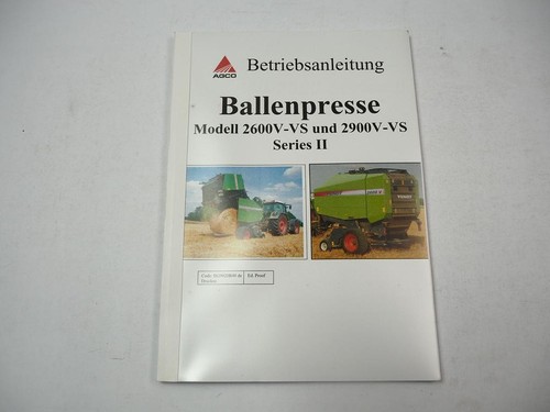 Fendt 2600 2900 - v, series