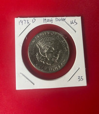 1973 D Kennedy Mezzo Dollaro -