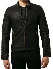 Giacca Motociclista Uomo Pelle