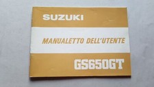 Suzuki GS 650 GT 1981 manuale