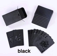 Carte da Gioco GOLD  Nero