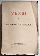VERSI DI GIOVANNI CAMERANA -