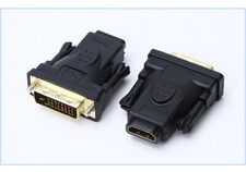 Adattatore convertitore da HDMI femmina a DVI-D dual link 24+1 pin maschio Video