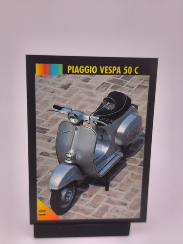 Paiggio vespa rookie card - vespa, 50