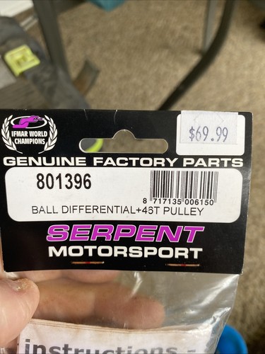 Serpent part 801396 ball - part,