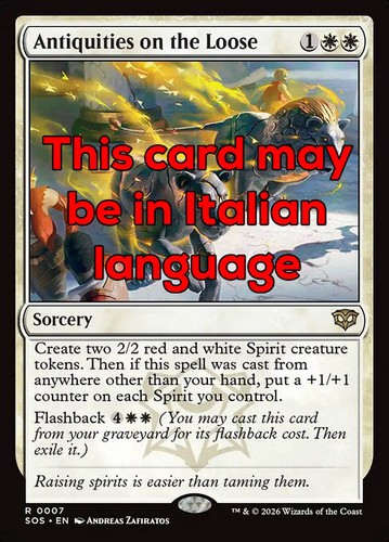 Mtg antiquities the loose - on,