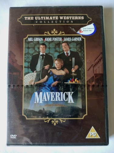 Maverick dvd mel gibson - dvd,