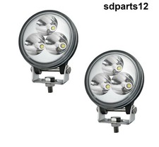 2 Fanali Rotondi Luci Diurne