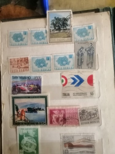 Album francobolli italiani - album,