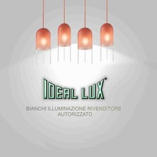 LAMPADA SOFFITTO  4 luci  SALMONE, rosa sospensione in vetro - SFUMATO 