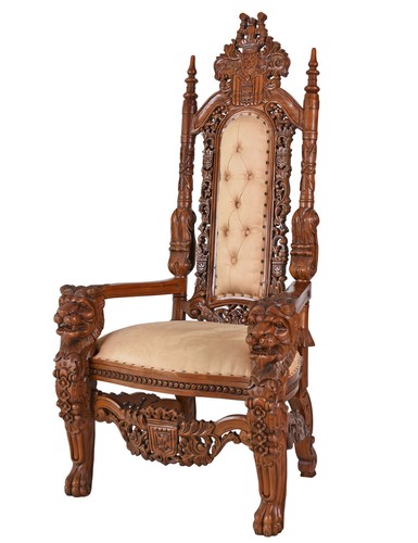 Poltrona sfarzosa trono - , di
