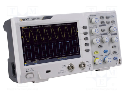 Owon sds1202 oscilloscopio - sds1202,