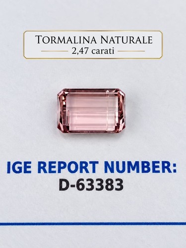 Tormalina naturale 47 ct - tormalina, –