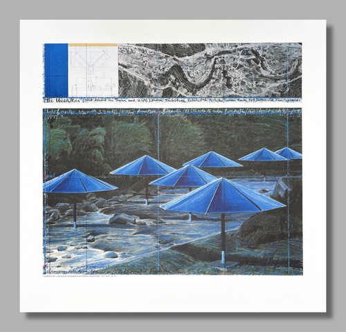Christo the umbrellas - christo, «the