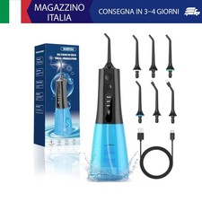 SURFOU Idropulsore Dentale Portatile Idrogetto Per Pulizia Denti Oral, Professio