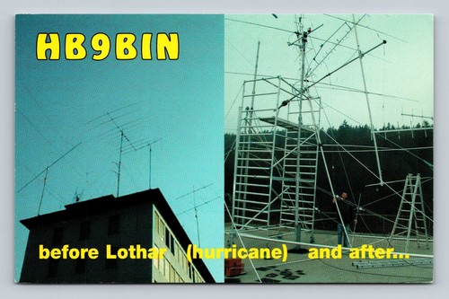 Radioamatore qsl hb9bin - radioamatore,
