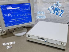 IBM PS/2 Model 30 8530 HDD OK FDD NO Computer Vintage 8086 Retro PC MS-Dos 3.30