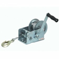 Verricello manuale paranco tiratutto max 2200 kg a mano cavo 10 metri in acciaio