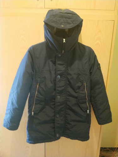 Stone island junior down parka - stone,