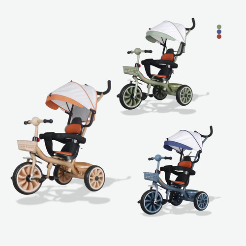 Triciclo per bambini - triciclo, 6