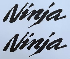 2 ADESIVI KAWASAKI NINJA