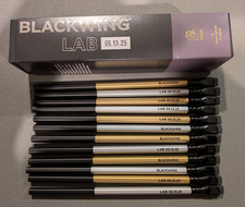 Blackwing Lab 05.13.25 nucleo metallico oro e argento confezione completa di 12 matite NUOVO