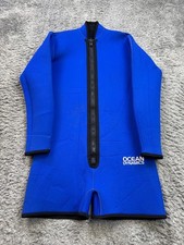 Muta Ocean Dynamics uomo XL reversibile immersioni subacquee snorkeling full zip asciutta