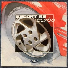 Brochure vendita auto Ford Escort RS Turbo luglio 1986 #FA769