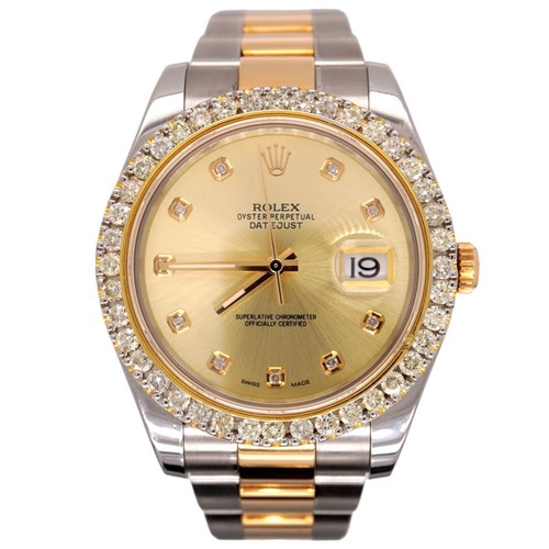 Rolex uomo datejust 41mm 18k - uomo,