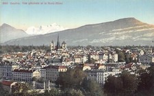 A003 Svizzera Ginevra veduta