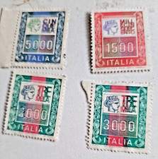 1406 Lotto di  4 FRANCOBOLLI ALTI VALORI da £ 1500, 3000 e 5000 NUOVI