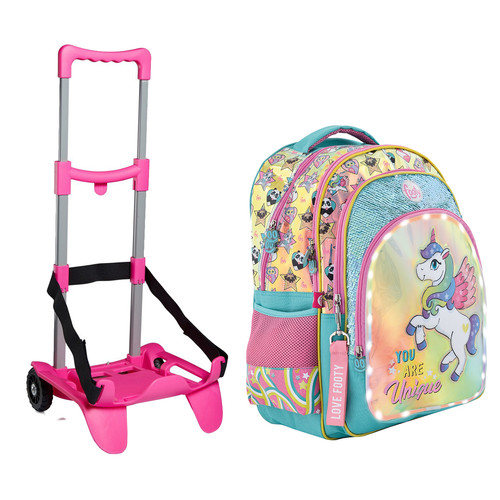 Footy unicorno blu - blu, grande