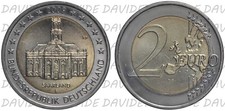 GERMANIA 2009 - 2 EURO - SAARLAND - ZECCA F